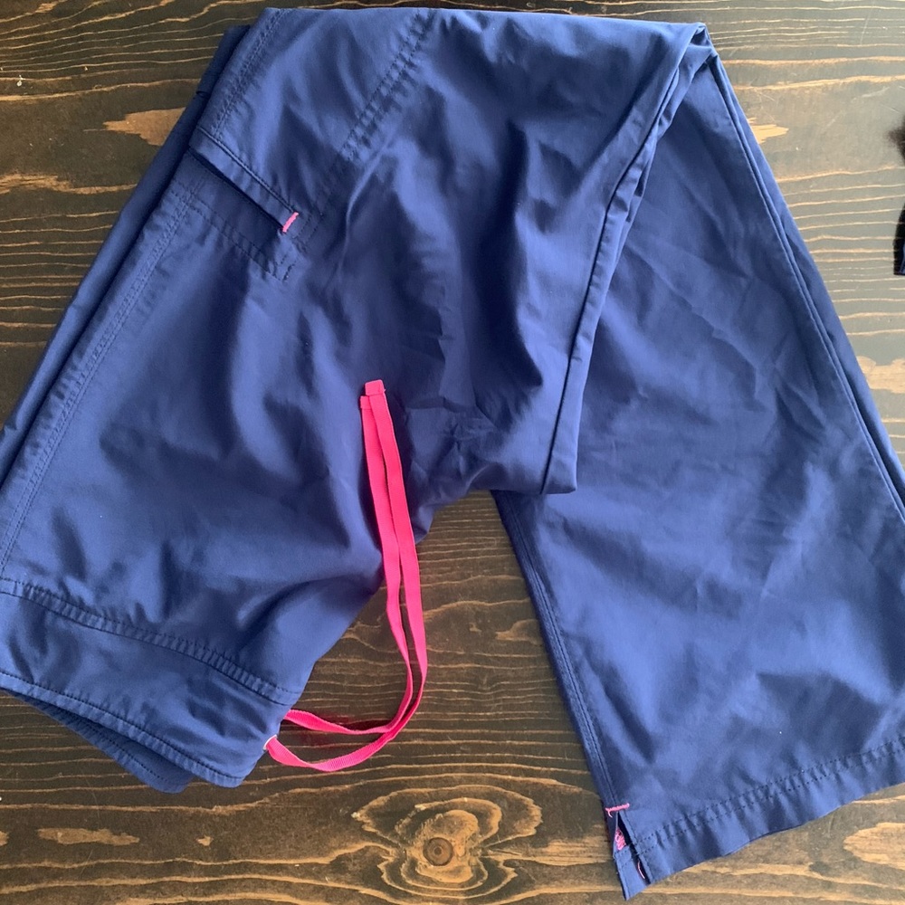 Navy scrubs smitten